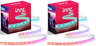 Innr - 2 x Smart Flex light strip 4m RGBW Zigbee - Bundle