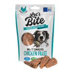 Lets Bite Meat Snacks kycklingfilé - 80 g