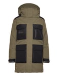 Sail Racing W Glacier Bay Parka Khaki Green