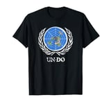 Flat Earth | UN-DO The Web Of Lies - Earth Is Flat T-Shirt