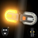 H4-LED-lamppu, 6500 K valkoinen, 12 V–24 V Auto-Scheinwerferlampen-Set mit Fern-/Abblendlicht-Konvertierung. (2 kpl)