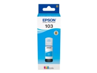 Epson 103 - 65 ml - cyan - original - refill - för EcoTank L3150, L3151, L5190