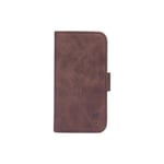 GEAR Mobilfodral Nubuck PU iPhone 12 Mini - Brun Brun