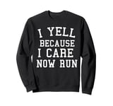 Cross Country Coach Appreciation Running Coach Men Women Sweatshirt