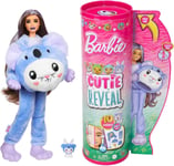 Barbie Cutie Reveal Poupée Costume Lapin Koala Change De Couleur Mattel HRK26