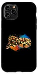 Coque pour iPhone 11 Pro Ball Python Aquarelle Reptile Keeper Paint Splash