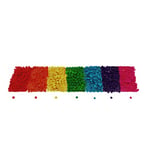 Sodertex Pack Perles rondelles COLOREES en Bois- 3 x 8 mm- 1000 pcs-Coloris assortis-L322010