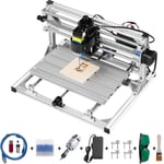 Graveur Laser CNC 3018 - VEVOR - 500mV - Zone de Travail 300 x 180 x 45 mm - Machine de Gravure et Découpe pour Bois Acrylique