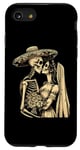 Coque pour iPhone SE (2020) / 7 / 8 Day Dead Squelette Mariage Couple Mari Femme Dia de