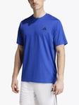 adidas Train Essentials Training T-Shirt, Lucid Blue/Black