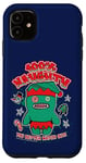 iPhone 11 Fuggler Christmas Elf 100 Naughty You Better Watch Out Case