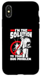 iPhone X/XS I'm The Solution To Your Bug Problem Rodent Vermin Case