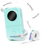 Phomemo D30 Mini Étiqueteuse Bluetooth, Imprimante Etiquette Autocollante, Etiqueteuse Imprimante Portable Thermique pour Maison, Bure au, école,Label Maker Compatible avec iOS et Android -