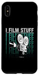 iPhone XS Max I Film Stuff Loves Video Editor Movie Director Filmmaking Case