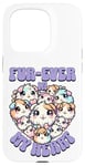 Coque pour iPhone 15 Pro Fur-ever in My Heart Kawaii Cochon d'Inde Cœur