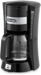 De'Longhi Filter Coffee Machine, 1.25 Liters, Auto shut off and Anti-Drip -