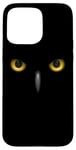 iPhone 15 Pro Max Big Owl Eyes beautiful owl lover wild bird of the night cool Case