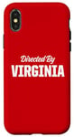 iPhone X/XS My Name Is Virginia Funny Name Tag Case