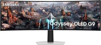 Samsung Odyssey Oled G9 49" Gaming Monitor 5120x1440 240hz Silver Brand New