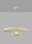 John Lewis Saucer Pendant Ceiling Light, Grey