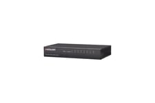 Intellinet 8-Port Fast Ethernet Office Switch, Desktop Size, Metal, IEEE 802.3az (Energy Efficient Ethernet), Box - switch - 8 porte