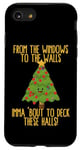 Coque pour iPhone SE (2020) / 7 / 8 From The Window To The Wall Poème de Noël avec citation de Noël