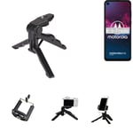 Mini Tripod for Motorola one action Cell phone Universal travel compact