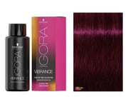 Coloration ton/ton vibrance Igora châtain clair rouge extra Schwarzkopf (cop)