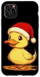 iPhone 11 Pro Max Yellow Duckling in Xmas Mood Outfit for Boys and Girls Case