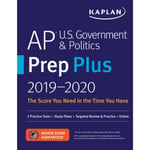 AP U.S. Government & Politics Prep Plus 2019-2020 (häftad, eng)