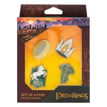 The Lord Of The Rings Set Of 4 Pins