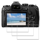 Screen Protector for Olympus E-M1 Mark III Camera [3 Pack] ，iDaPro Tempered Glass Easy Installation