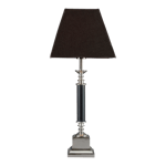 MS Havana Bordlampe u/skjerm Sort/Sølv