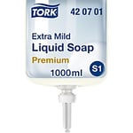 Tork S1 Premium Hand Soap Liquid White 420701 1 L Pack of 6