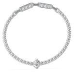 Guess JUBB04220JWRHT/U Ladies Arm Party Silver Bracelet Jewellery