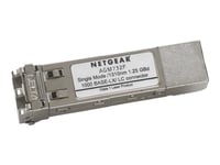 NETGEAR ProSafe AGM732F - Module transmetteur SFP (mini-GBIC) - 1GbE - 1000Base-LX - mode unique LC - jusqu'à 10 km - pour NETGEAR GSM7224, M4300-28G-PoE+