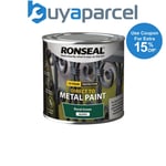 Ronseal 39185 Direct to Metal Paint Rural Green Gloss 250ml RSLDTMRGG250