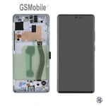 Display Screen LCD Touch Frame White Samsung Galaxy S10 Lite G770 Original