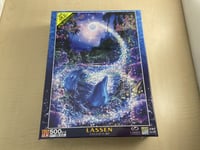 500 Piece Jigsaw Puzzle Lassen Mystic World  Glowing Puzzle  (38 x 53 cm)