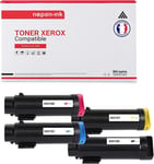 TONER 106R03476 106R3476 106R03476 106R3476 Noir + Cyan + Magenta + Jaune x 4 Compatible pour XEROX-NOPAN-INK Xerox Paser 6510 DN - 6510 DNI - 6510 DNIS - 6510 DNM - 6510 DNMIS - 6510 DNS - 6510 N - 6510 NS - 6510 Series - Xerox WC 6515 DN - 6515 DN