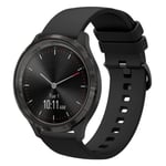 Garmin Vivomove 3 Urrem i silikone, 20mm - Sort