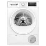 Bosch Series 4 8kg Heat Pump Tumble Dryer - White WTH85225GB