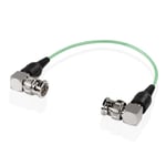 SHAPE skinny 90-degree BNC cable 6 inches green