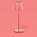 SolarCentre® Jour Indoor & Outdoor USB Chargeable Solar Powered Table Lamp (Antique Pink)