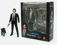 Mafex No. 085 John Wick Chapter 2 Toys With Dog Action Figure Box Gift New Cool