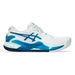 ASICS Gel-Resolution 9 Clay Chaussure Terre Battue Femmes - Blanc , Bleu