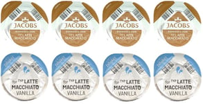 Tassimo Coffee Latte Chocolate Espresso 8 Disc Mix Match Sample Taster HALF PACK