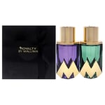 Queen by Royalty By Maluma for Women - 3 Pc Gift Set 1oz Jade EDP Spray, 1oz Amethyst EDP Spray, Gold