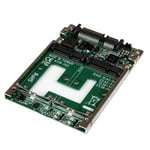 Dubbel mSATA SSD till 2,5" SATA RAID-adapter-konverterare