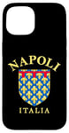 Coque pour iPhone 15 Drapeau de l'Empire romain de Naples - Souvenir de l'Italie - Drapeau Napoli